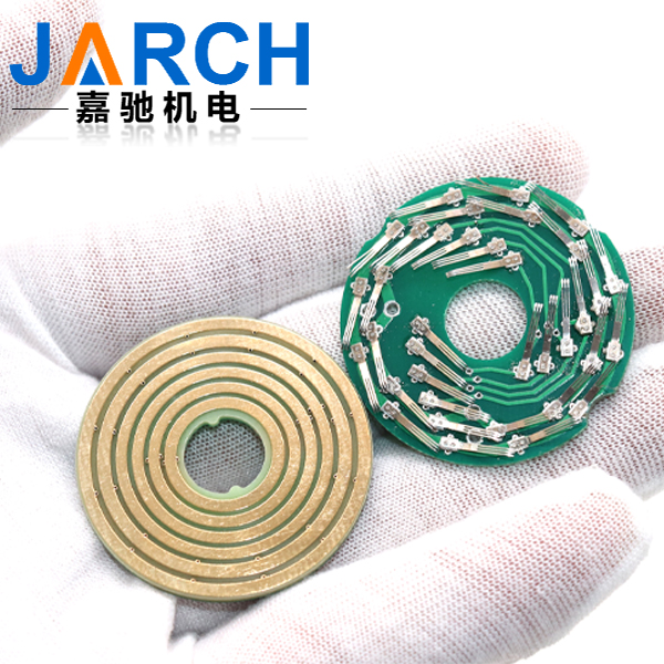 DSM微型PCB盤(pán)式滑環(huán)（無(wú)外殼）