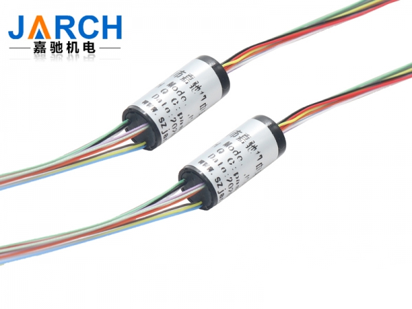 JSR-MCS008系列微型帽式滑環(huán)