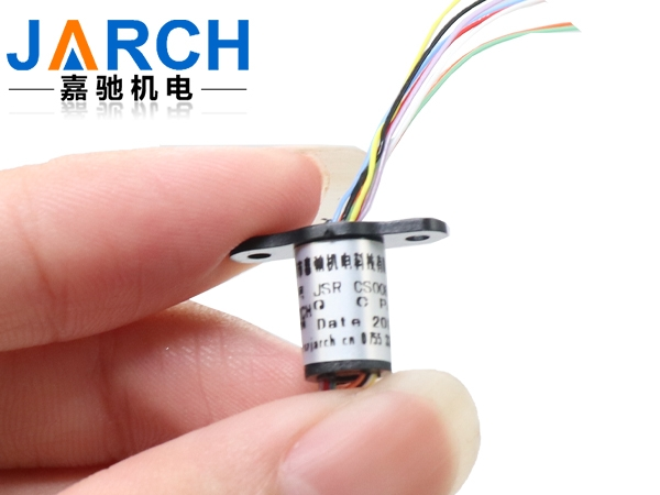 JSR-MCS008F系列微型帽式滑環(huán)
