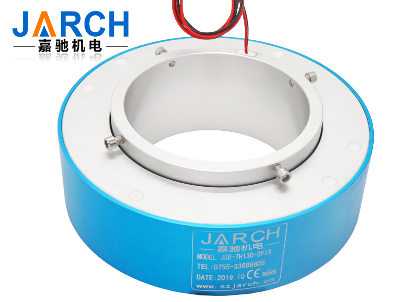 JSR-TH150系列過(guò)孔導(dǎo)電滑環(huán)